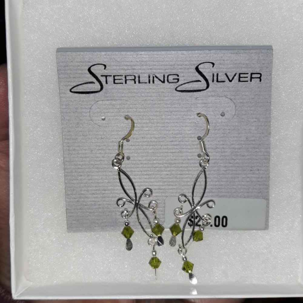 Earrings sterling silver